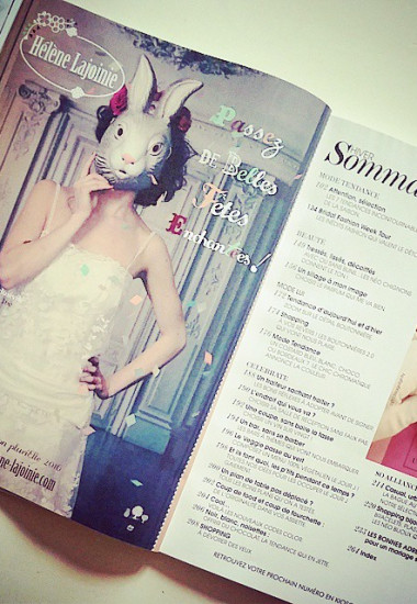 Une jolie pub dans le dernier Marions-Nous ! Hiver 2015-2016