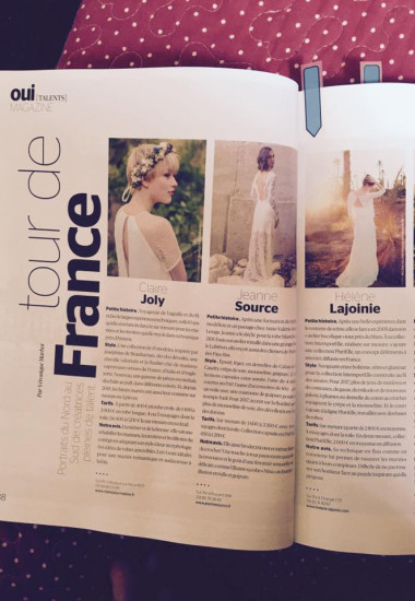 Mai 2016 : 2 belles publications dans Oui et Marions-nous !